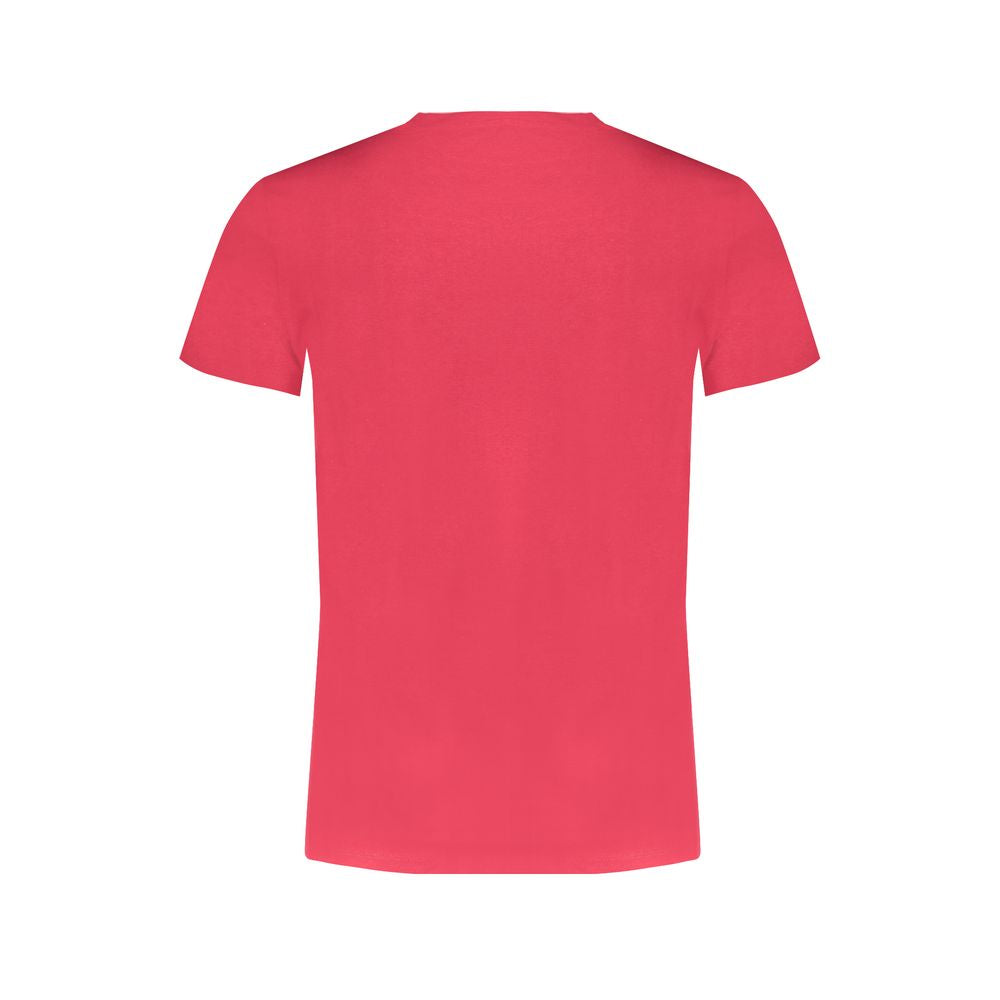 Trussardi Rosso Cotton Men T-Shirt - Luxe Marca