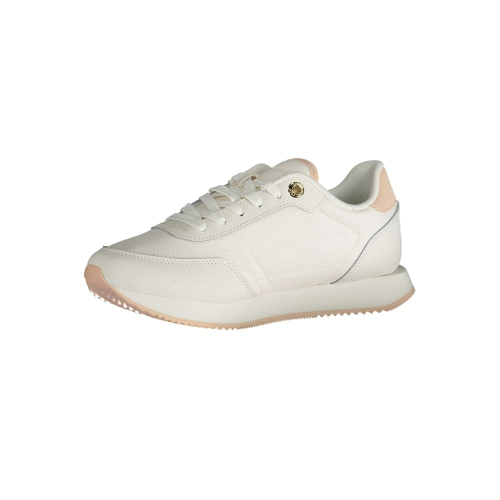 Tommy Hilfiger Bianco Leather Women Sneaker - Luxe Marca
