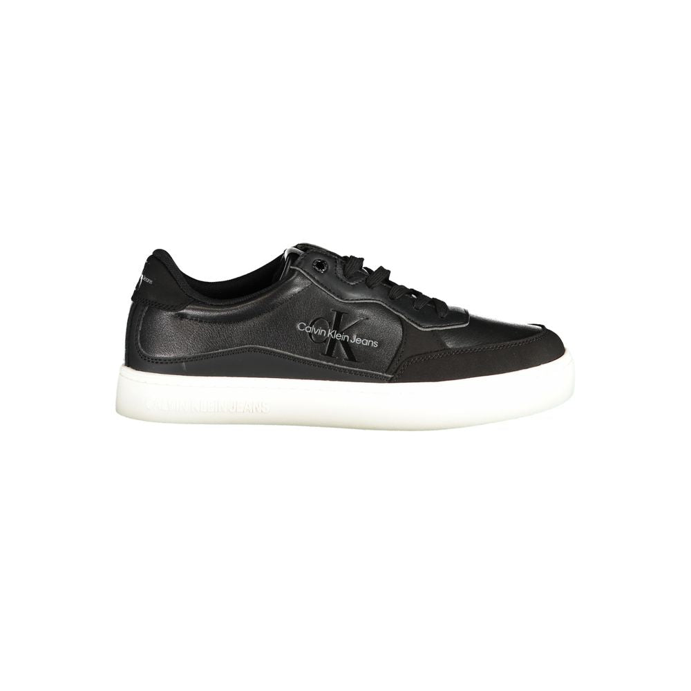 Calvin Klein Nero Polyurethane Men Sneaker - Luxe Marca