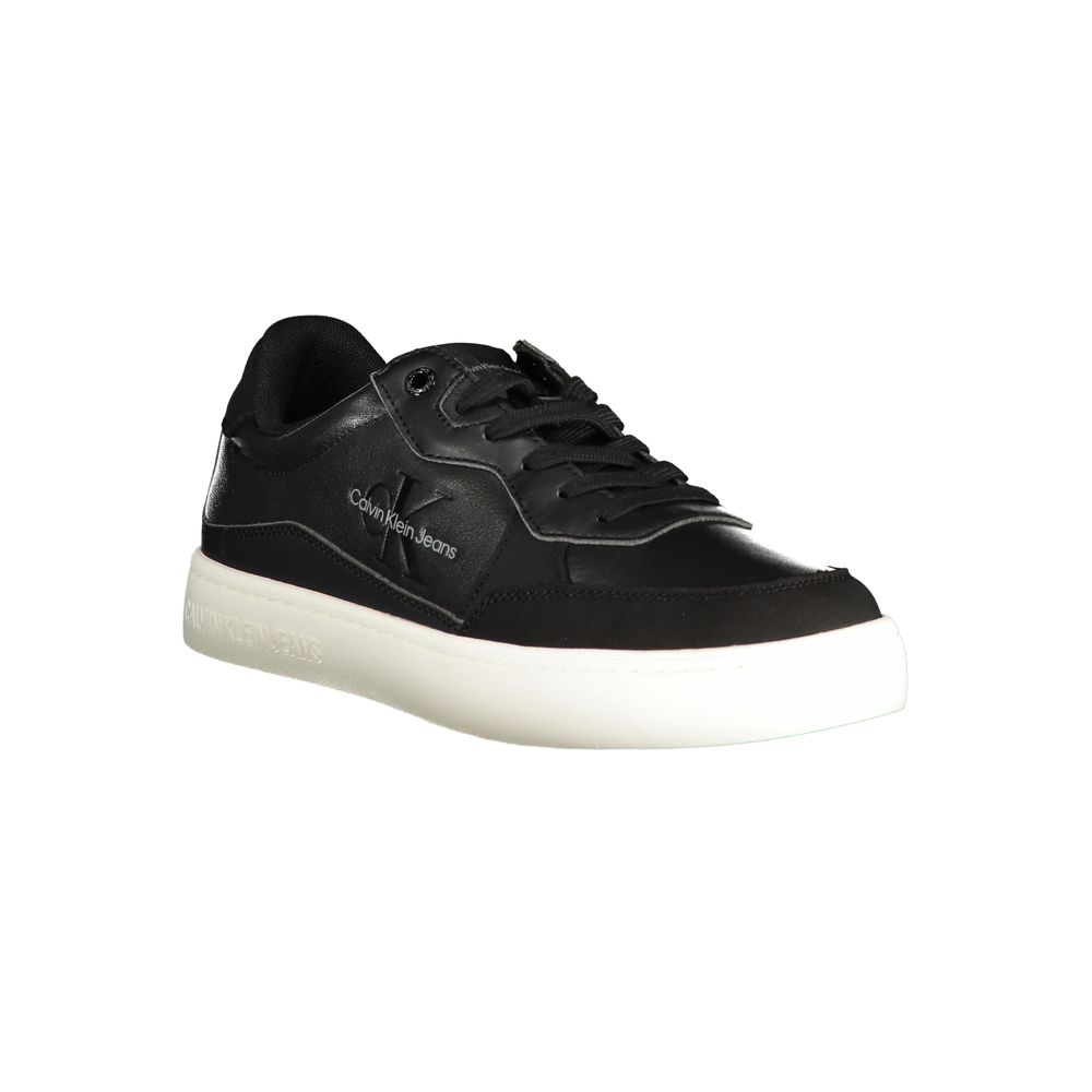 Calvin Klein Nero Polyurethane Men Sneaker - Luxe Marca