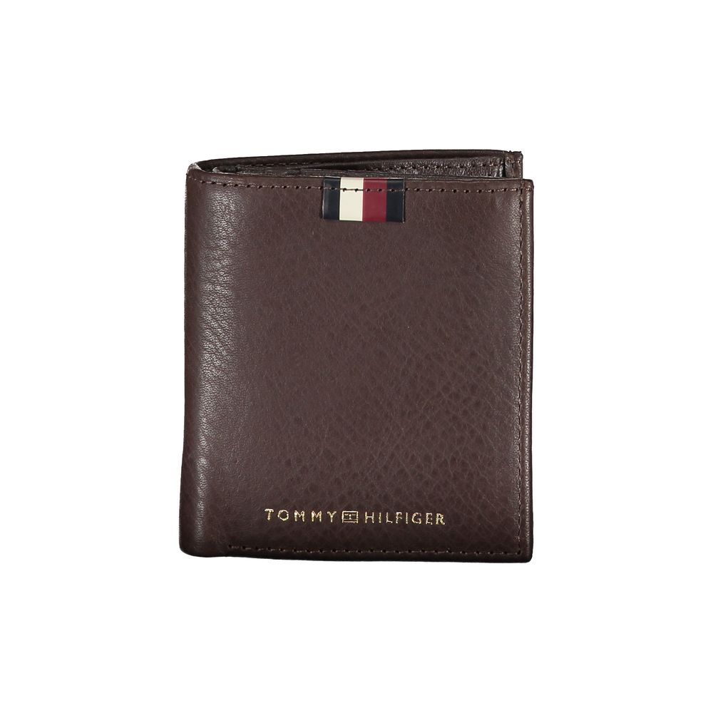 Tommy Hilfiger Marrone Leather Men Wallet