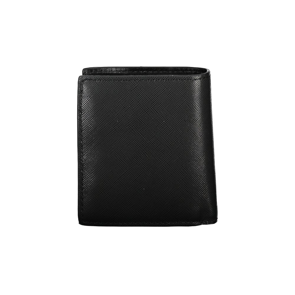 Tommy Hilfiger Black Leather Men's Wallet - Luxe Marca