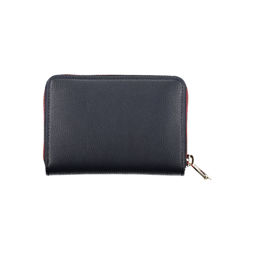 Tommy Hilfiger Blue Polyurethane Women Wallet - Luxe Marca