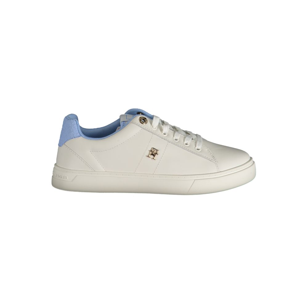 Tommy Hilfiger Azzurro Polyurethane Female Sneaker - Luxe Marca