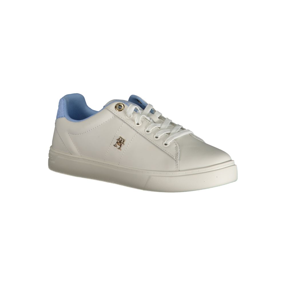 Tommy Hilfiger Azzurro Polyurethane Female Sneaker - Luxe Marca