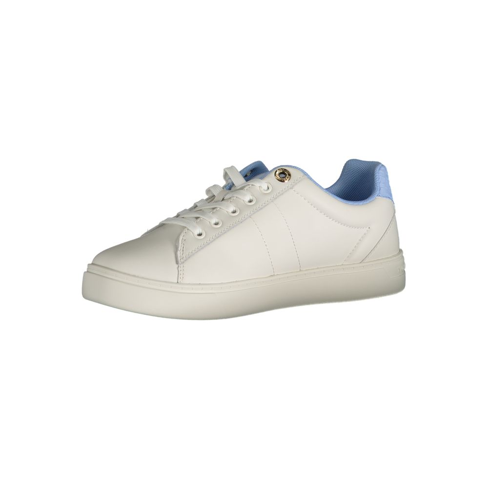 Tommy Hilfiger Azzurro Polyurethane Female Sneaker - Luxe Marca