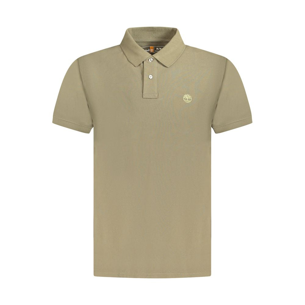 Timberland Marrone Cotton Men Polo - Luxe Marca