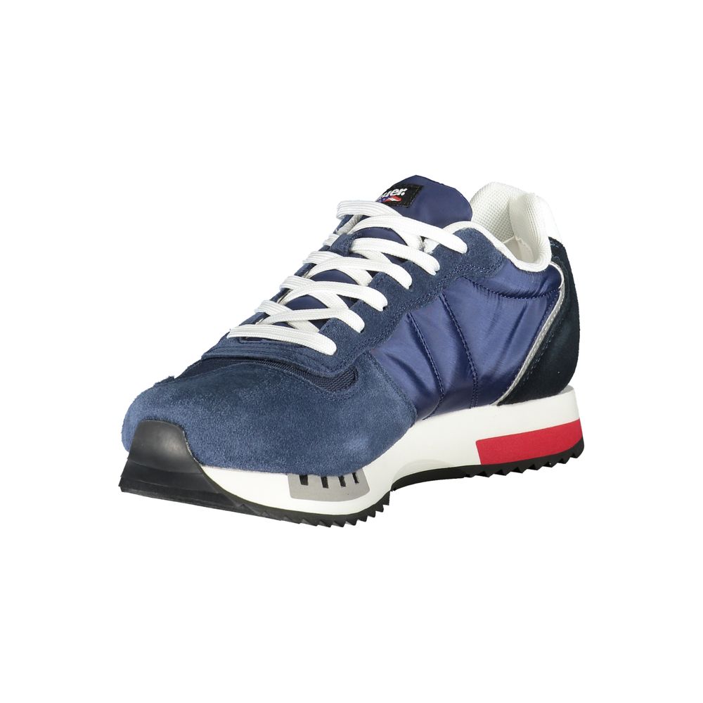 حذاء رياضي للرجال من البوليستر الأزرق من Blauer