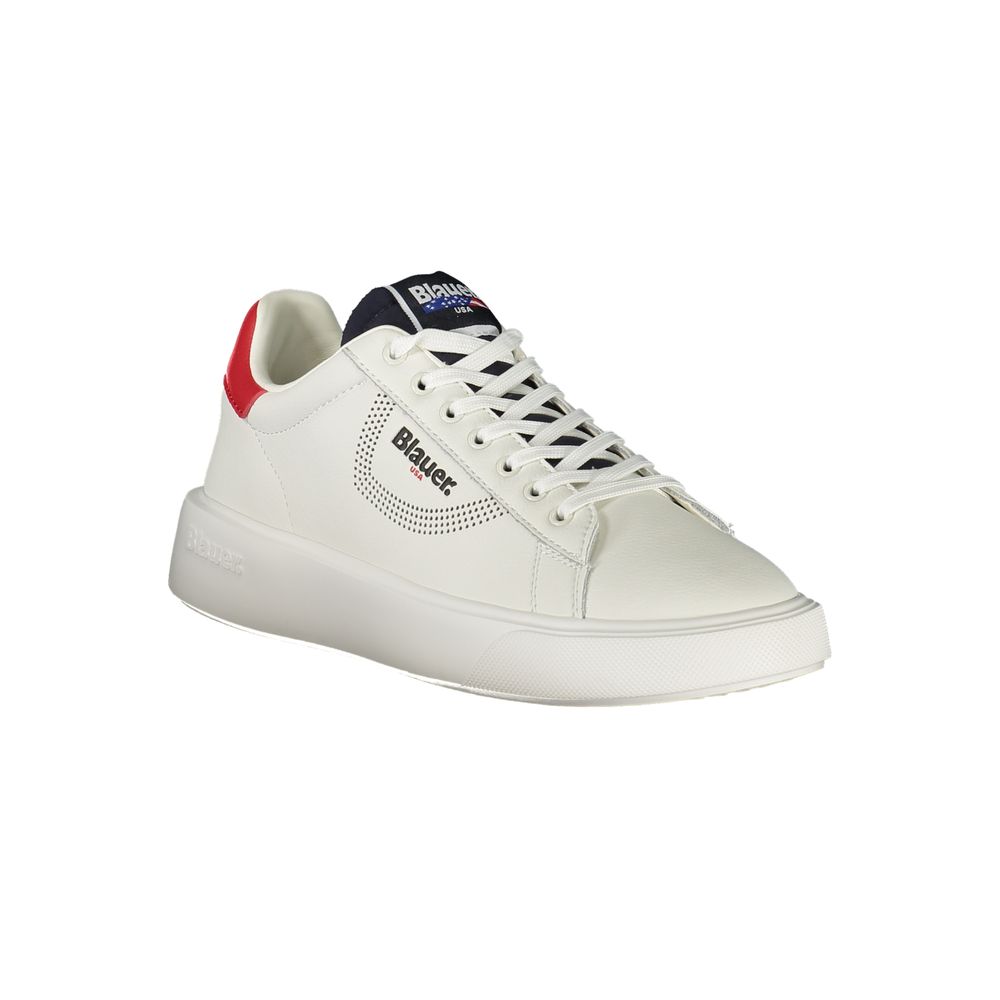 Blauer Bianco Polyurethane Men Sneaker