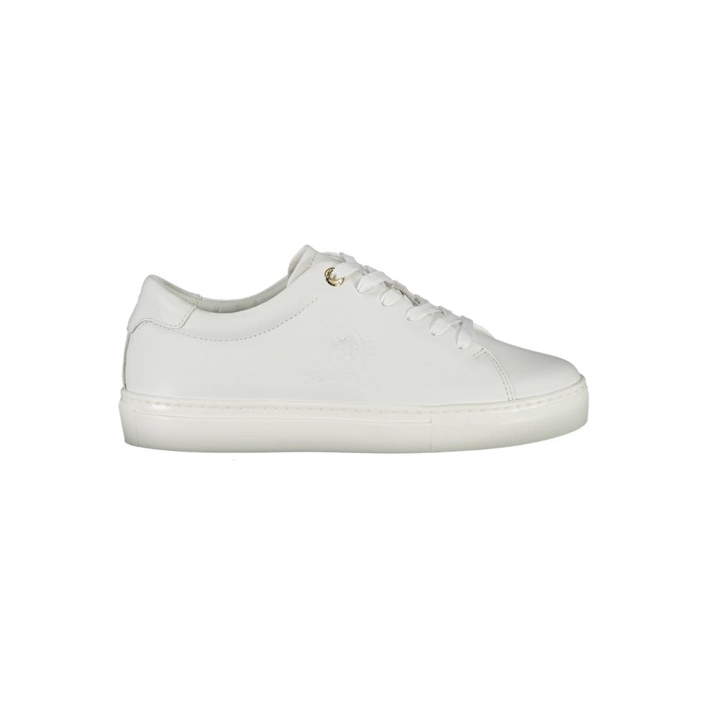 Tommy Hilfiger Bianco Leather Women Sneaker - Luxe Marca
