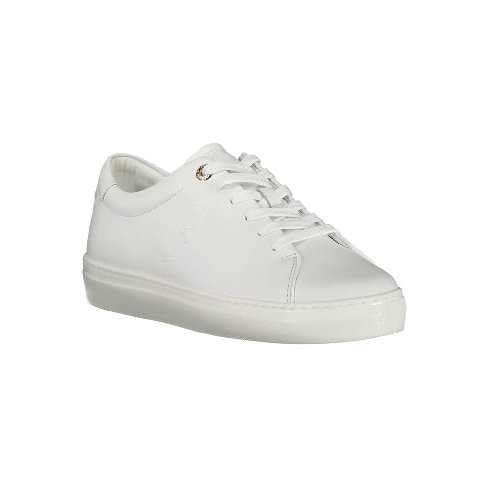 Tommy Hilfiger Bianco Leather Women Sneaker - Luxe Marca