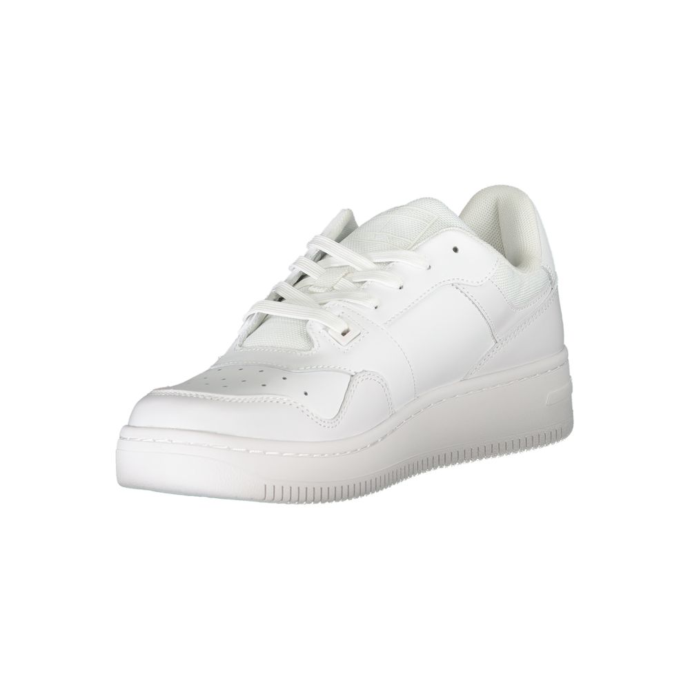 Tommy Hilfiger Bianco Pelle Men Sneaker - Luxe Marca