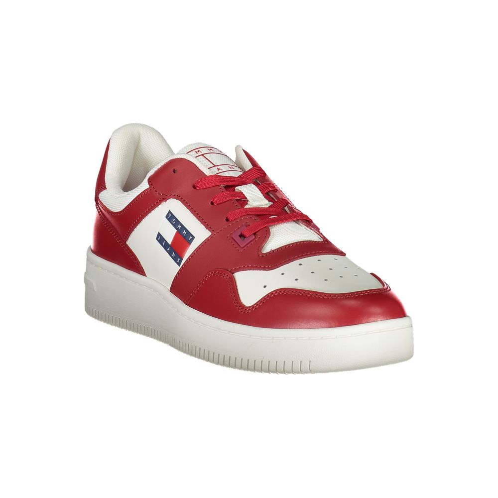 Tommy Hilfiger Rosso Leather Men Sneaker