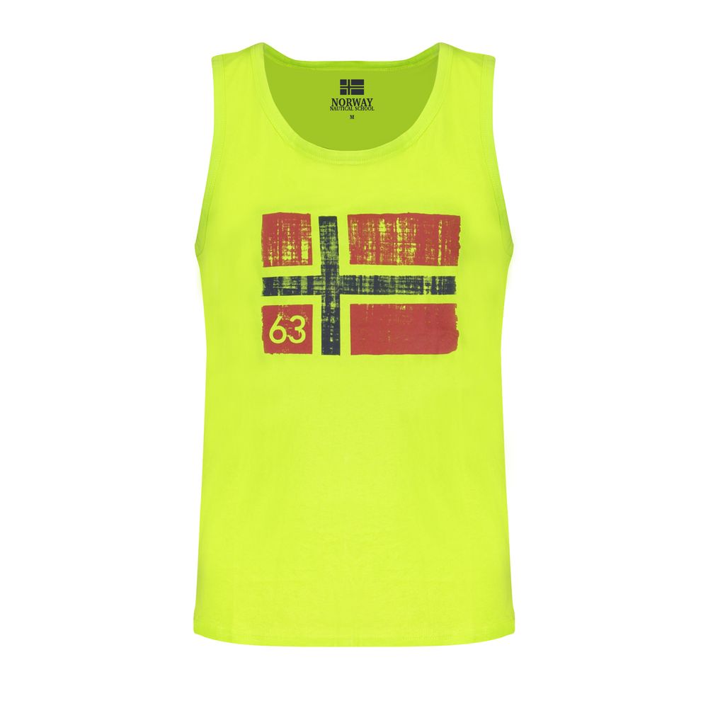 Norway 1963 Verde Cotton Men Tank Top
