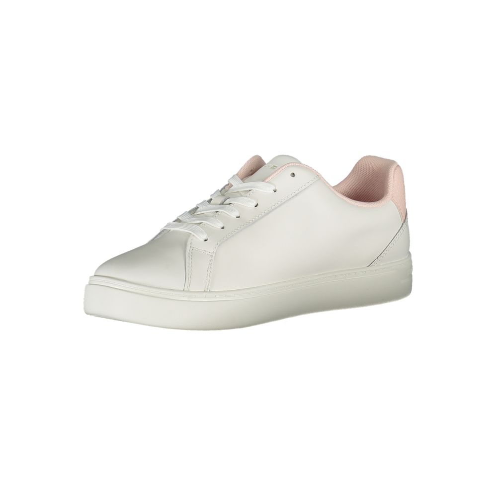 Tommy Hilfiger White Leather Women Sneaker - Luxe Marca
