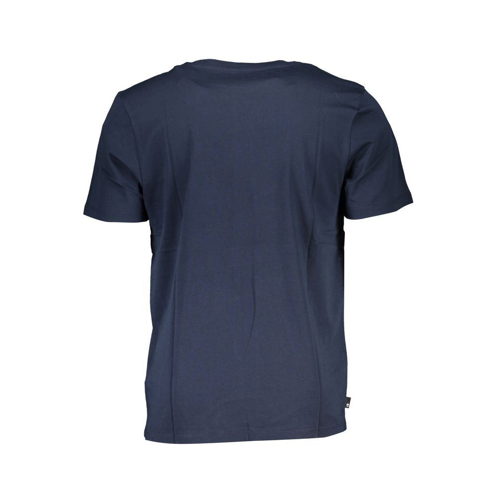Timberland Blue Organic Cotton Men's T-Shirt - Luxe Marca