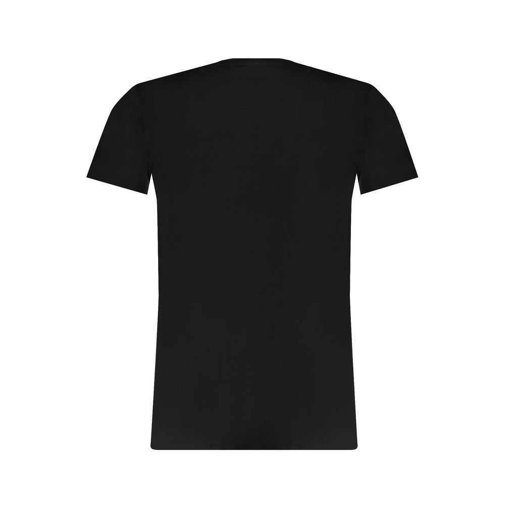 Trussardi Black Cotton Men T-Shirt - Luxe Marca