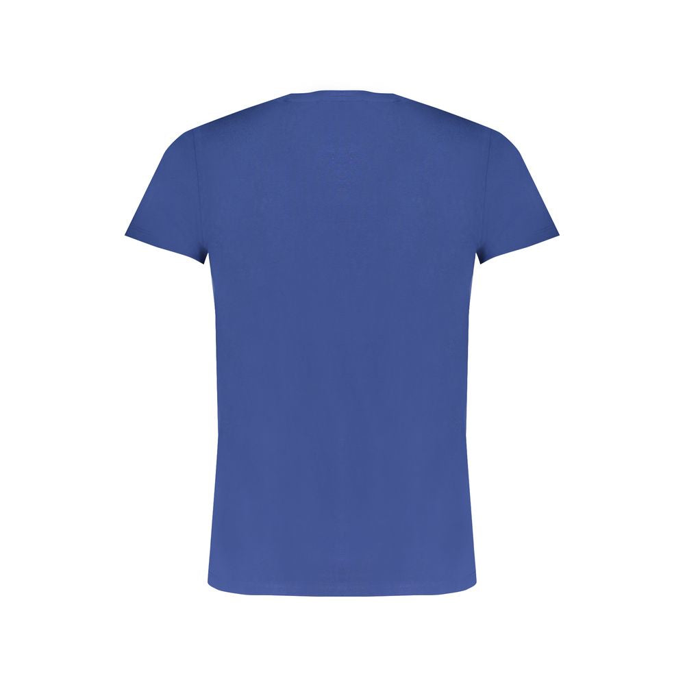 Trussardi Blue Cotton Men's T-Shirt - Luxe Marca