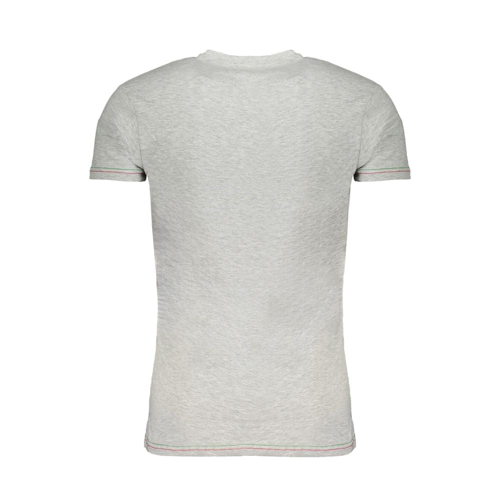 Aeronautica Militare Grigio Cotton Men T-Shirt - Luxe Marca