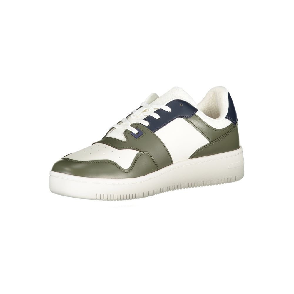 Tommy Hilfiger Verde Leather Men Sneaker - Luxe Marca