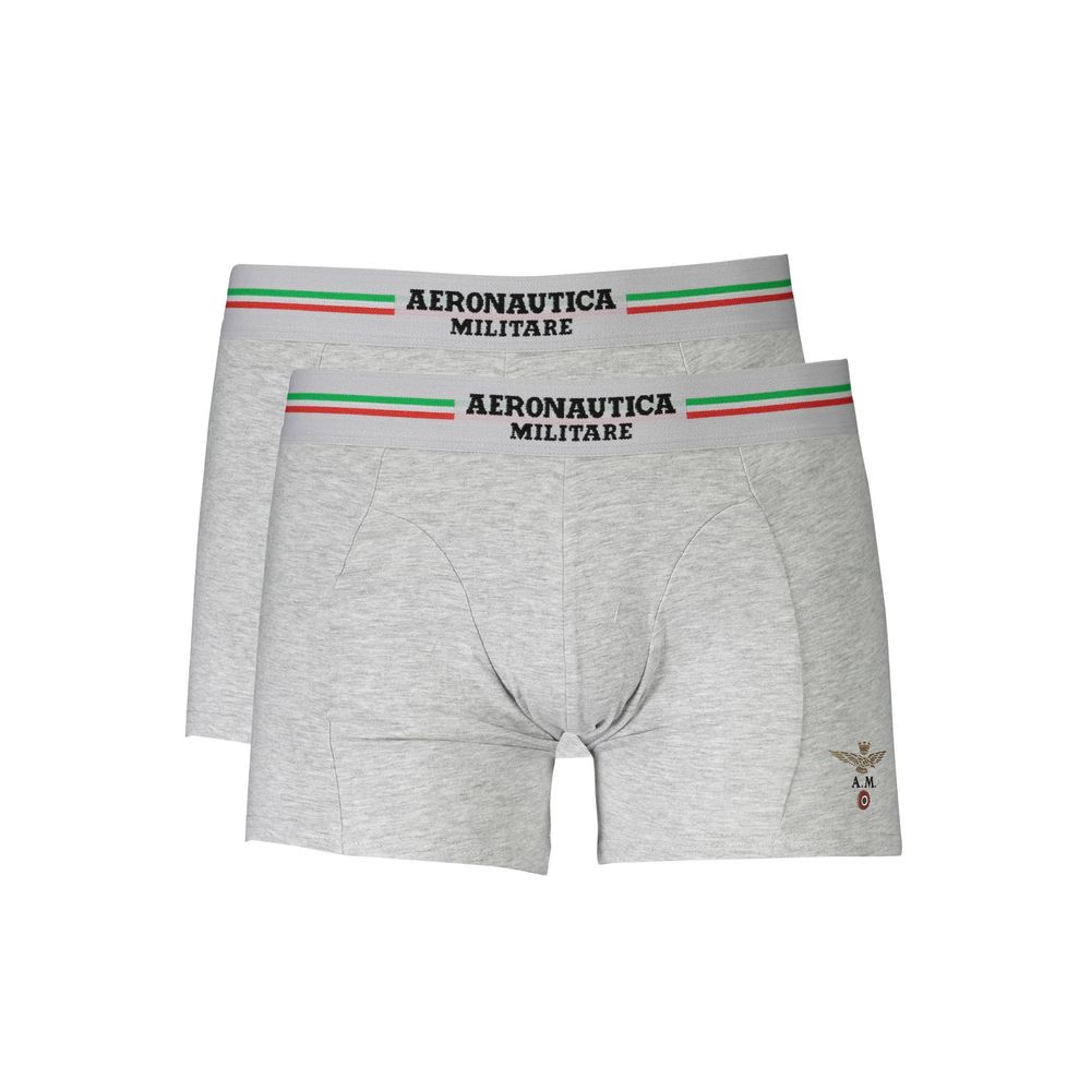 Aeronautica Militare Grigio Cotton Men's Boxer
