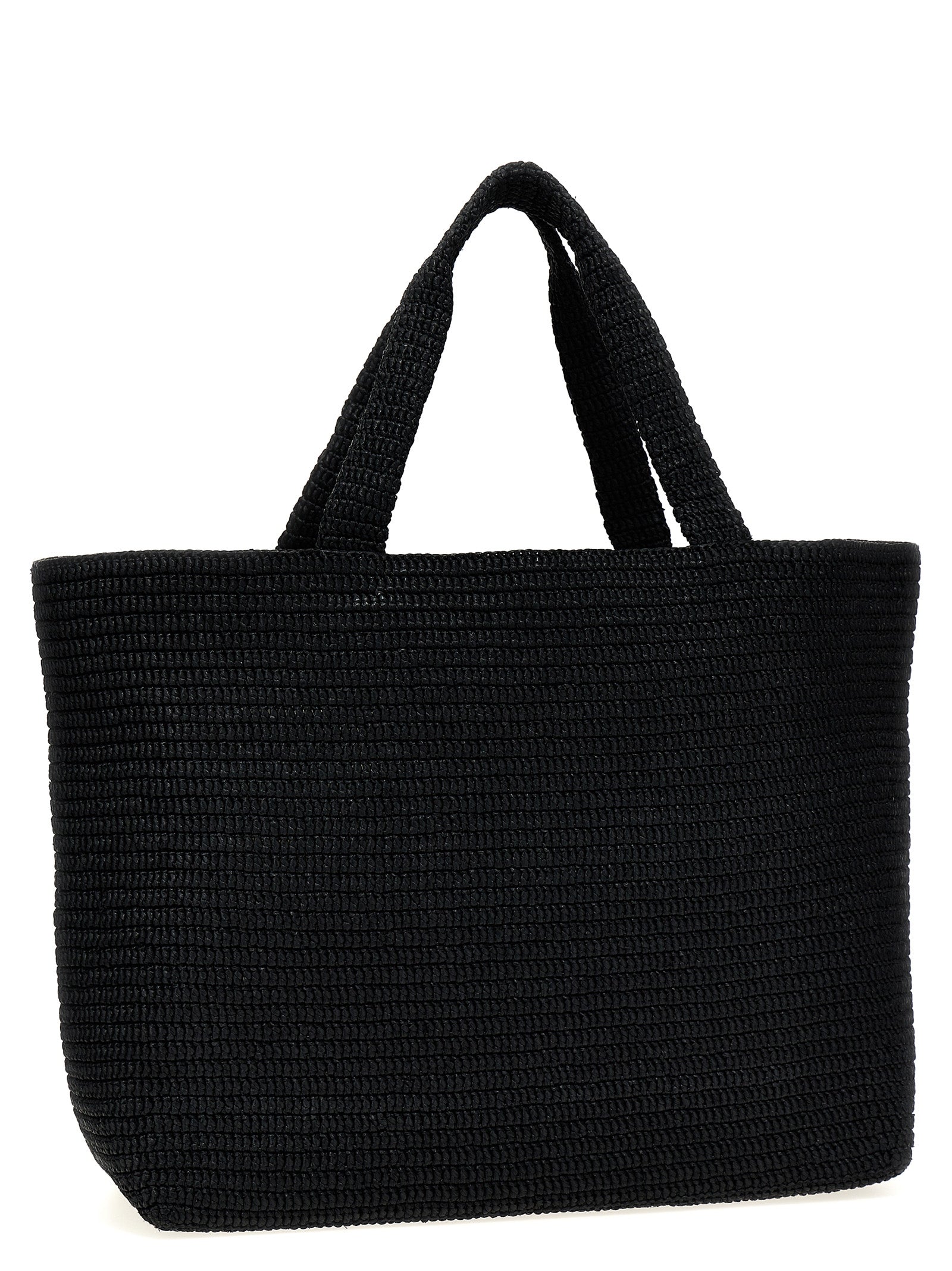 Saint Laurent Rafia Tote Bag