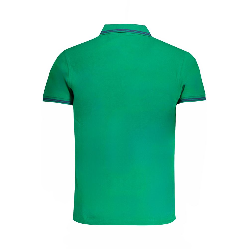 Cavalli Class Verde Cotton Men Polo