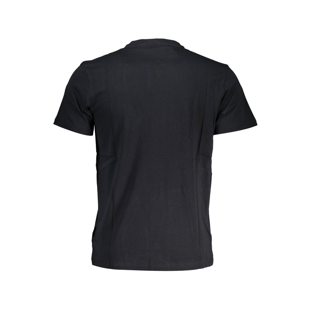 Napapijri Black Cotton Men's T-Shirt