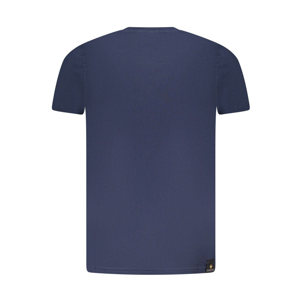 Accademia Militare Blue Cotton Men's T-Shirt