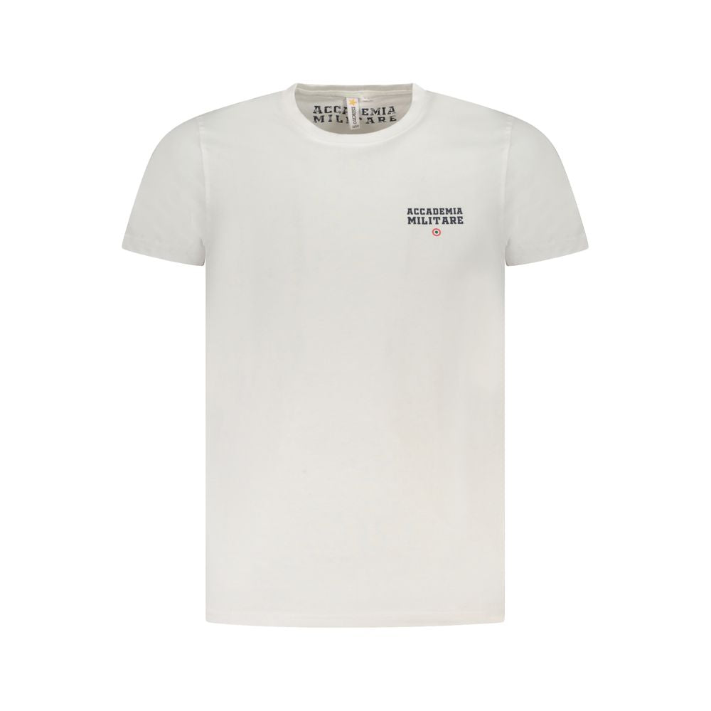 Accademia Militare White Cotton T-Shirt