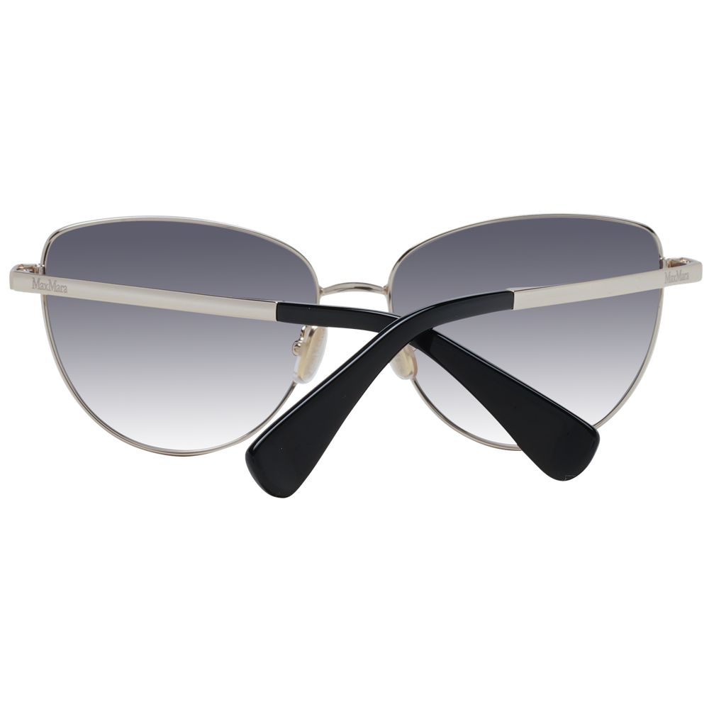 Max Mara Gold Metal Sunglasses - Luxe Marca