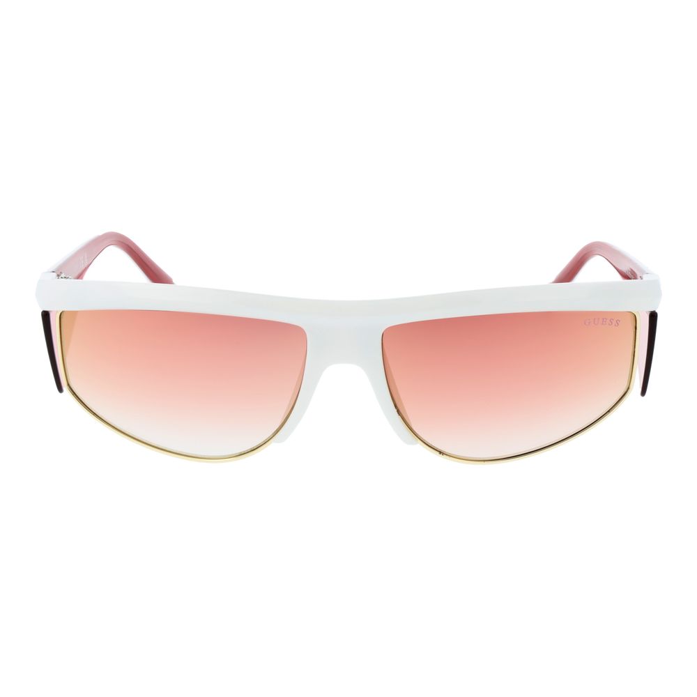 Guess White Plastic Sunglasses - Luxe Marca