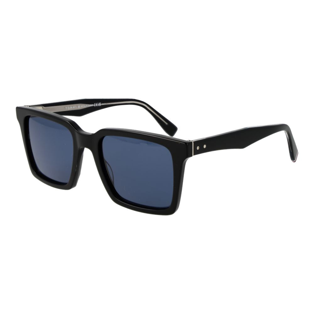 Tommy Hilfiger Black Eco Acetate Sunglasses - Luxe Marca