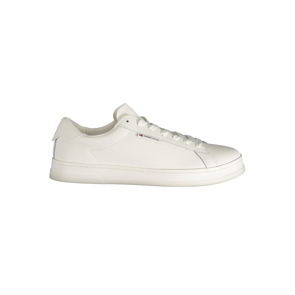 Tommy Hilfiger Bianco Poliuretano Uomo Sneaker - Luxe Marca