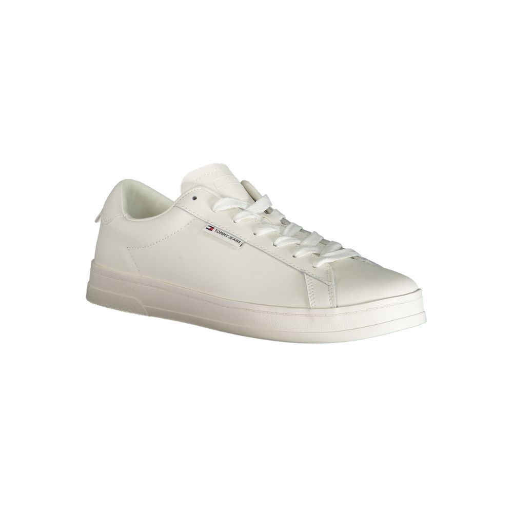 Tommy Hilfiger Bianco Poliuretano Uomo Sneaker - Luxe Marca