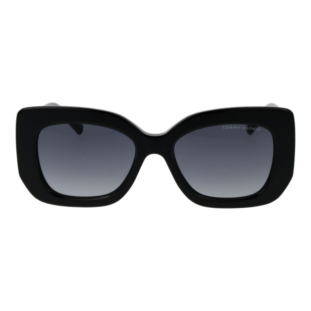 Tommy Hilfiger Black Acetate Sunglasses - Luxe Marca