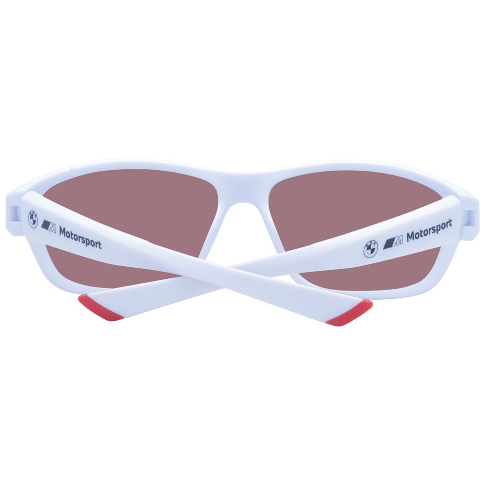 BMW Motorsport White Plastic Sunglasses - Luxe Marca