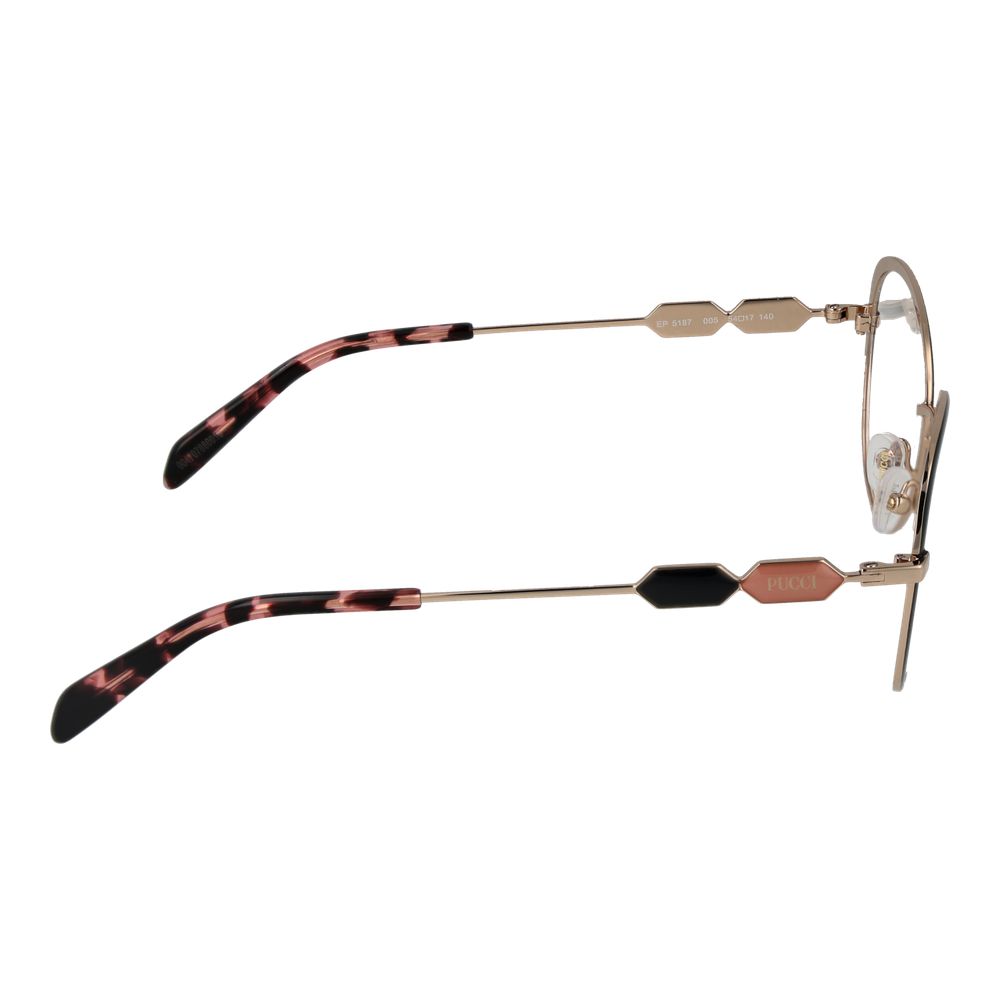 Emilio Pucci Black Metal Glasses (Frames) - Luxe Marca