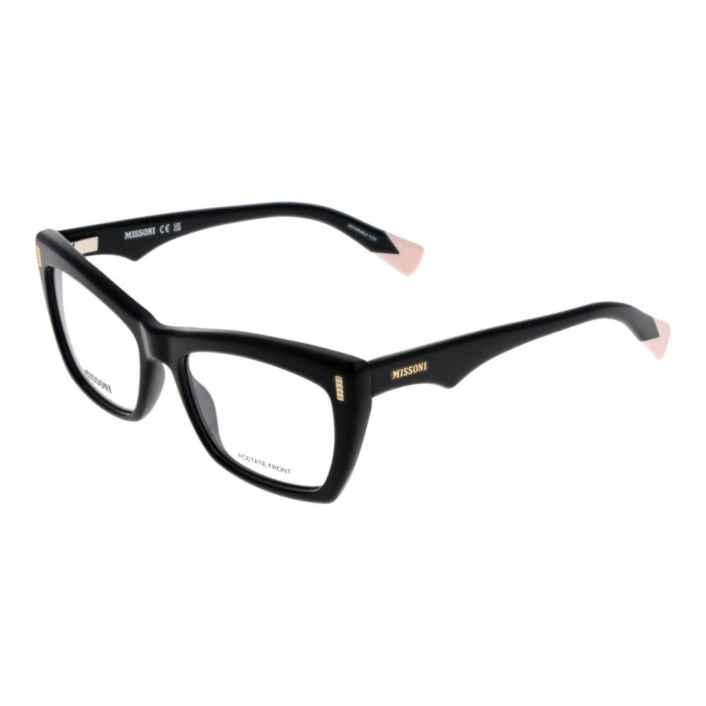 Missoni Black Acetate Glasses (Frames) - Luxe Marca