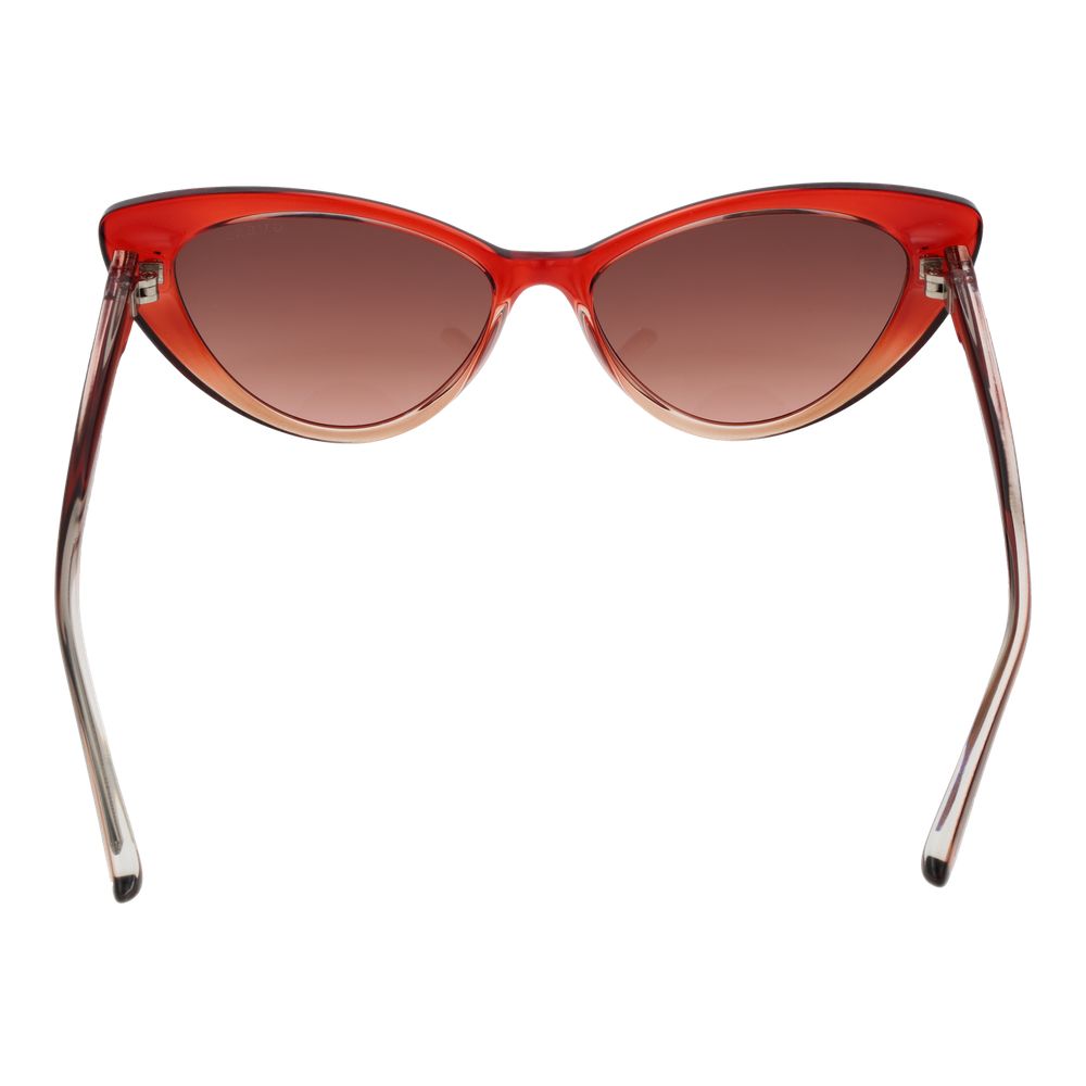 Guess Burgundy Plastic Sunglasses - Luxe Marca