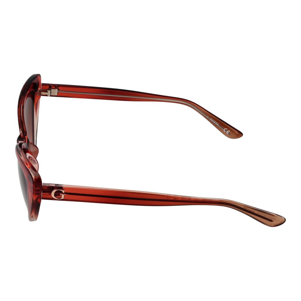 Guess Burgundy Plastic Sunglasses - Luxe Marca