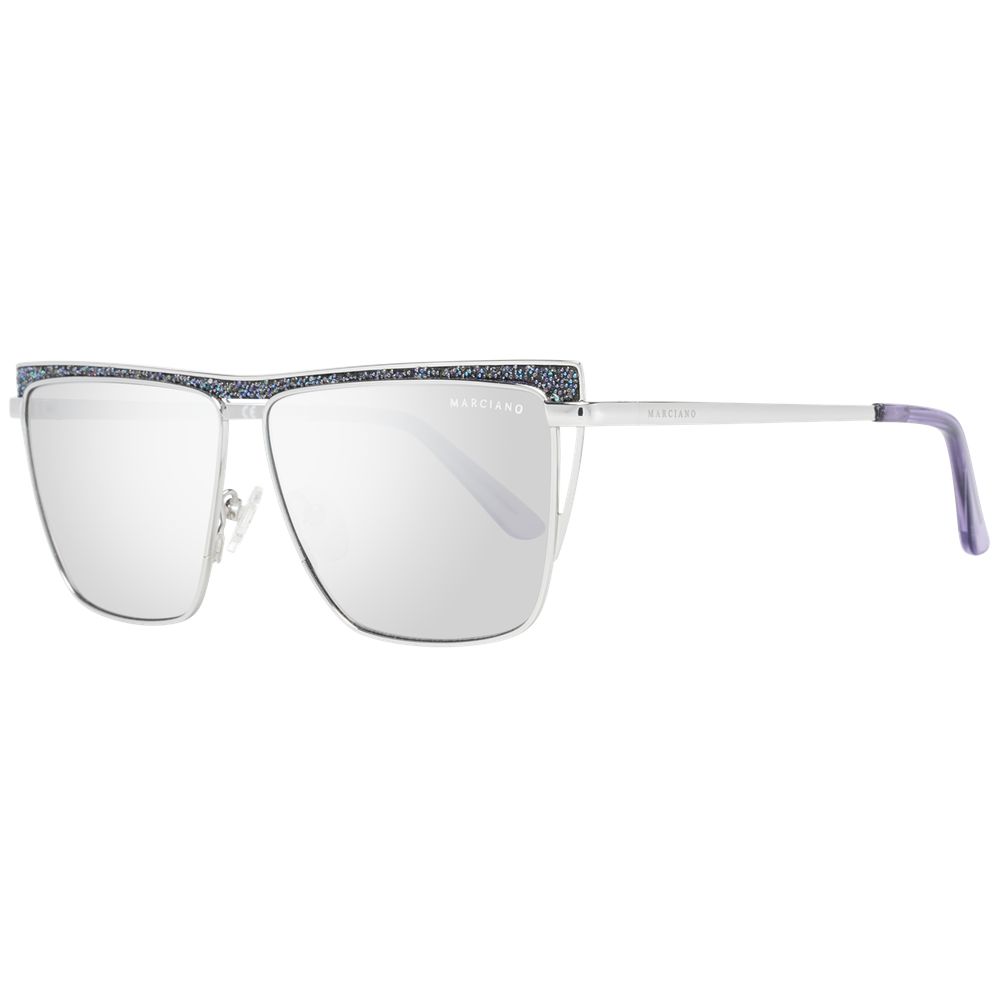 Marciano by Guess Silver Metal Sunglasses - Luxe Marca