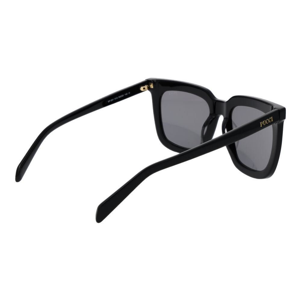 Emilio Pucci Black Acetate Sunglasses - Luxe Marca
