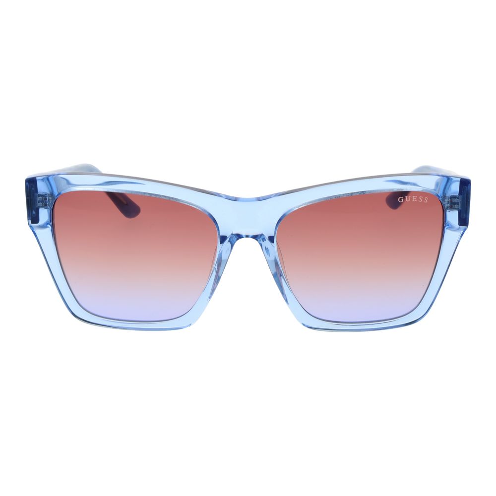 نظارات شمسية نسائية من Guess باللون الأزرق