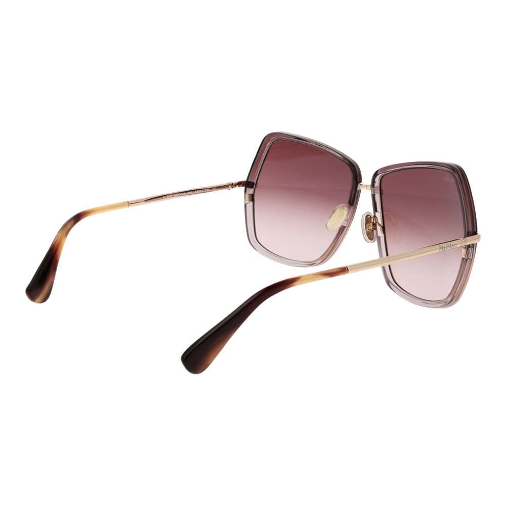 Max Mara Gold Metal Sunglasses - Luxe Marca