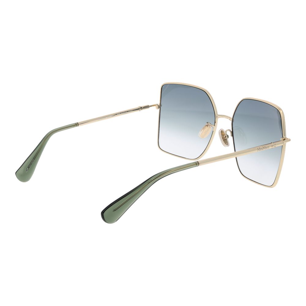 Max Mara Gold Metal Sunglasses