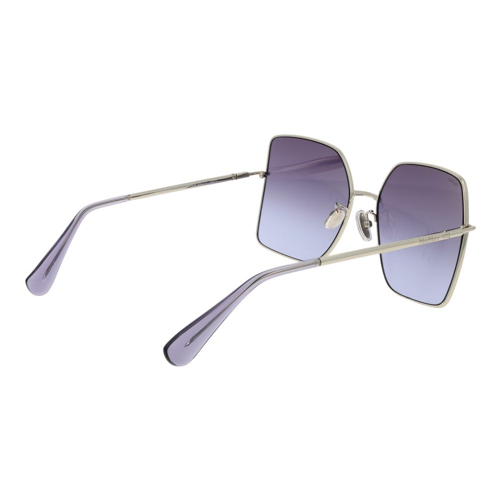 Max Mara Silver Metal Sunglasses - Luxe Marca