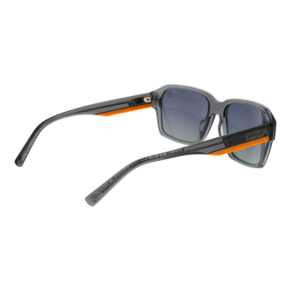 Timberland Gray Acetate Sunglasses - Luxe Marca