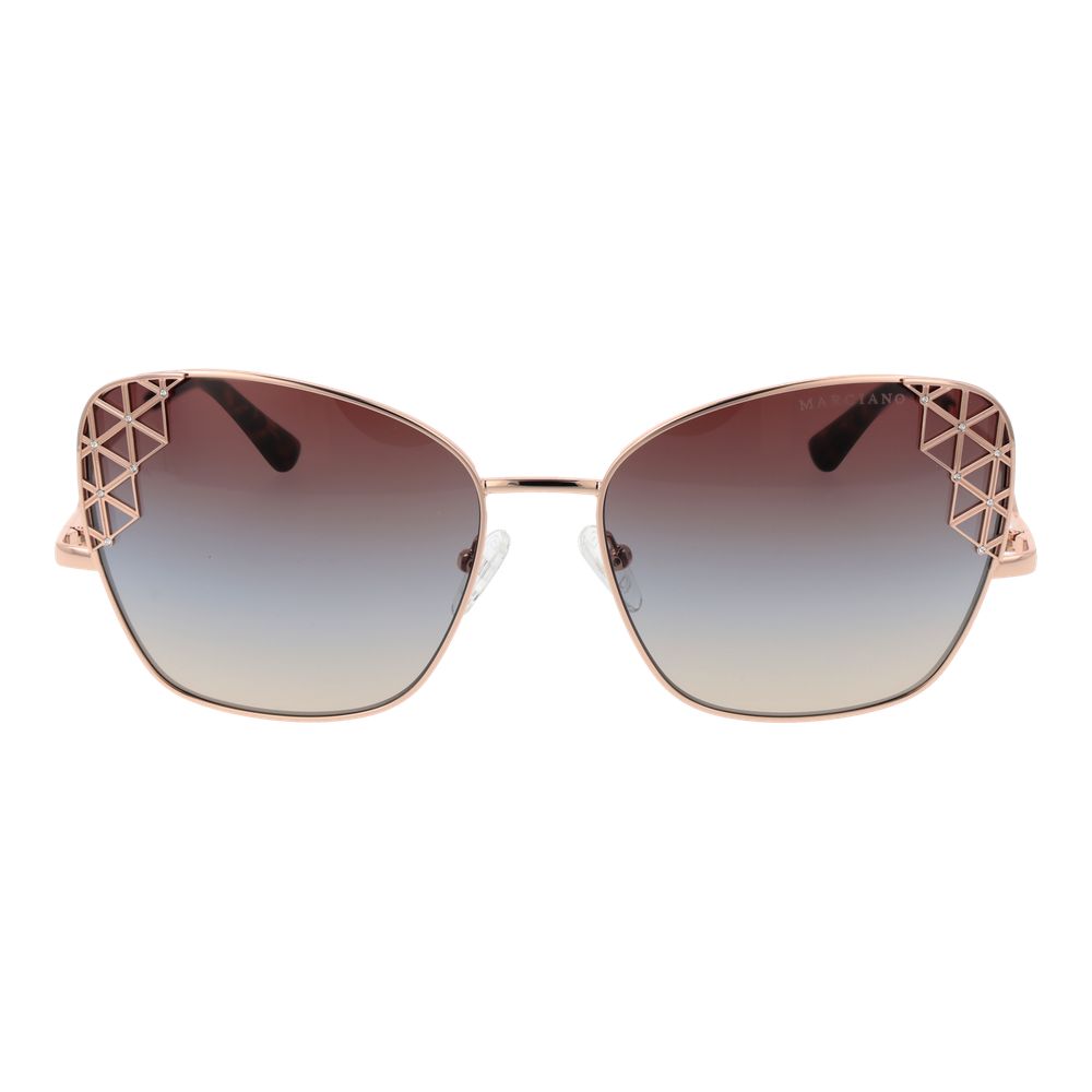 Marciano by Guess Rose Gold Metal Sunglasses - Luxe Marca