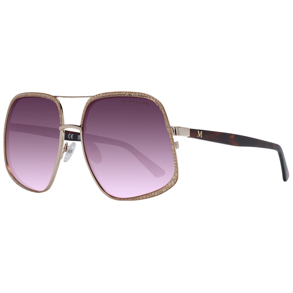 Marciano by Guess Gold Metal Sunglasses - Luxe Marca